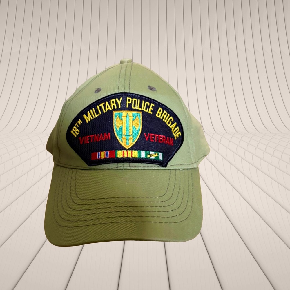 18th Green Military Police Brigade Vietnam Veteran Hat